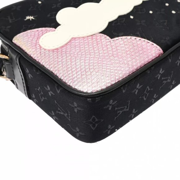 LOUIS VUITTON Monogram satin Noir M92275 shoulder bag 800000127335000 - Picture 12 of 12